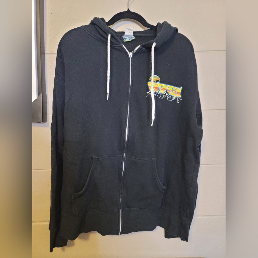 Coachella Black Zip-Up Hoodie 2014
